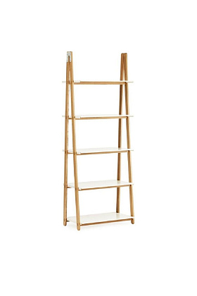 Стеллаж One Step Up Bookcase High White