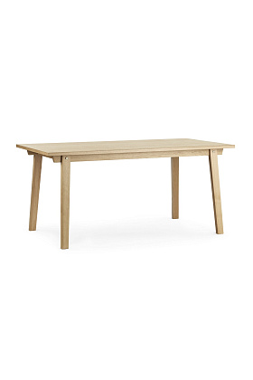 Стол обеденный Slice Table Vol. 2 Oak 84x160